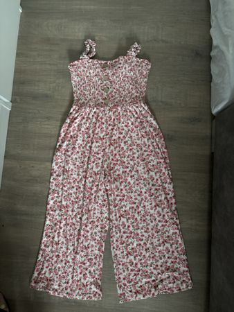 Sommerlicher Blumen Jumpsuit Gr.L alright & luftig