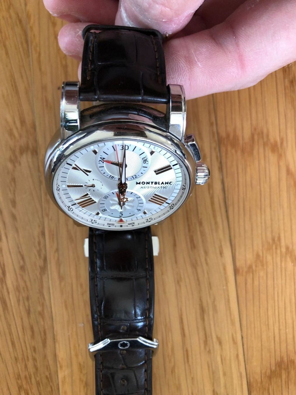 Montblanc Orologi: Montblanc Star Uhr 4810 Chronograph – Usato da Horgen venduto da Fioko1984 3