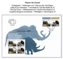 Schweiz 2024 Riesen der Eiszeit - FDC Ausgabetag (G2/8)