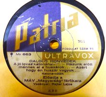15 Tschechische, Ungarische Schellackplatten