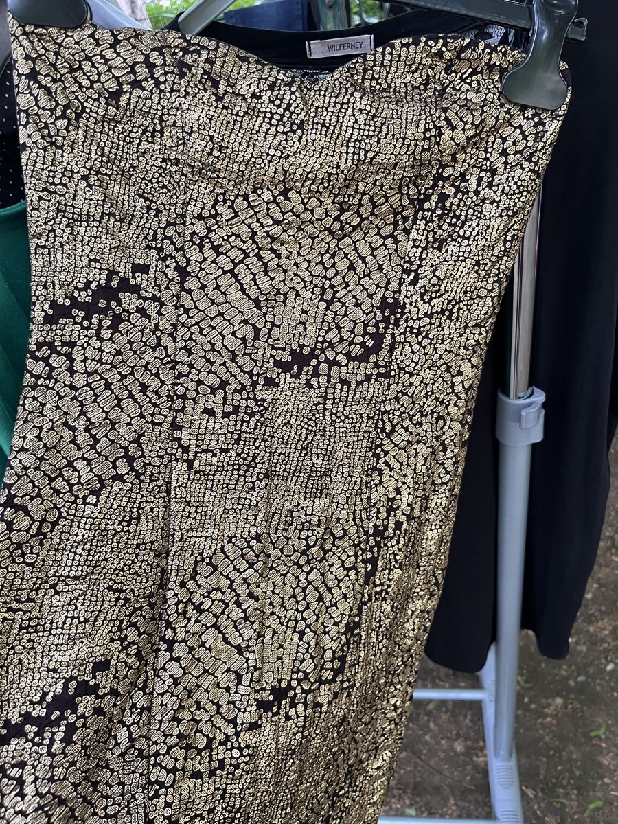Vestiti: AMISU MINIKLEID GOLD-SCHWARZ 34 – Nuovo (secondo la descrizione) da Basel venduto da JJ.Elena 1