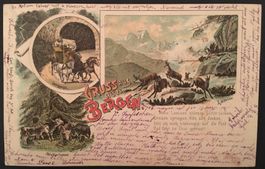 Gruss aus den Bergen 1898