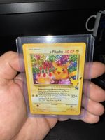 Pikachu Geburtstagsuerraschung Sammelkarte neu