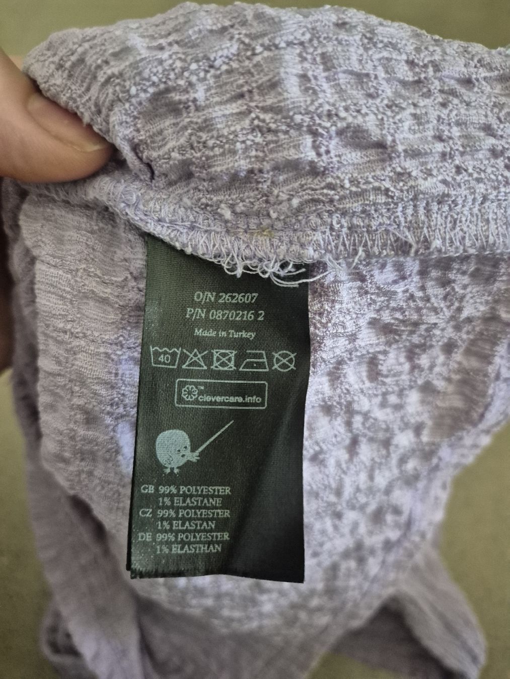 Blusen: Lila Wickeltop – Gebraucht aus Schlieren von nat_76vd 2