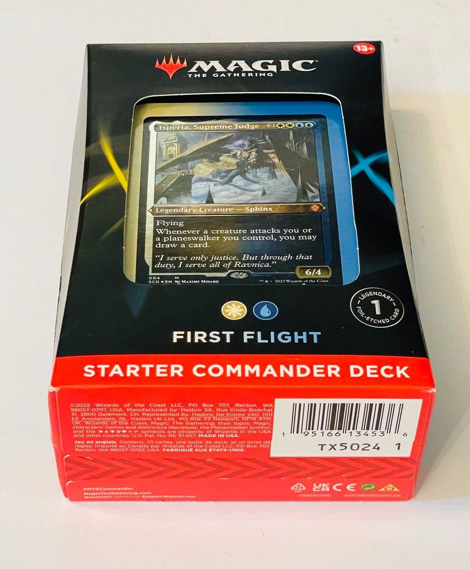 Magic The Gathering Sammelbilder & Trading cards: Magic the Gathering First Flight Starter Commander Deck OVP – Neu (gemäss Beschreibung) aus Duggingen von nad_6yzh 2