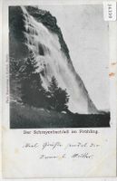 Der Schreyenbachfall im Frühling