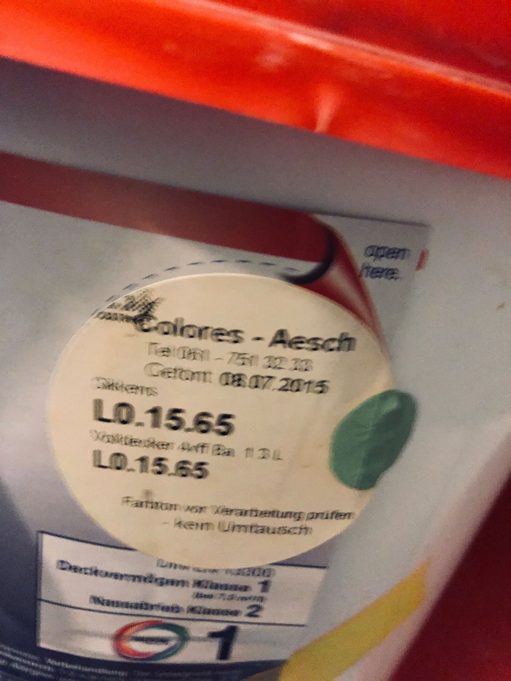 Farben: Relius Voll Deccker 4xff, Farbe Türkis – Gebraucht aus Arlesheim von leyRum4.5 2