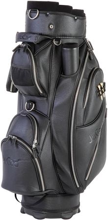 Jucad Golf Golftasche Leder schwarz