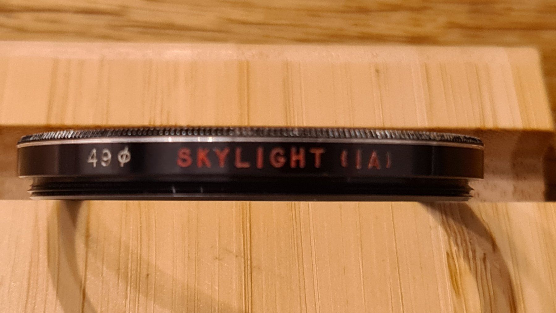 Filtri: Filter SKYLIGHT (IA) 49mm Filter – Usato da Winkel venduto da Heuresis