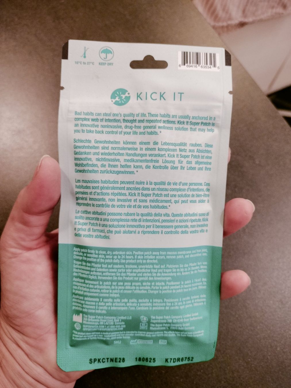 Altro per la cura del corpo: Super Patch Company - KICK IT Neu – Nuovo e nell'imballaggio originale da Gordevio venduto da LadyTicino 1