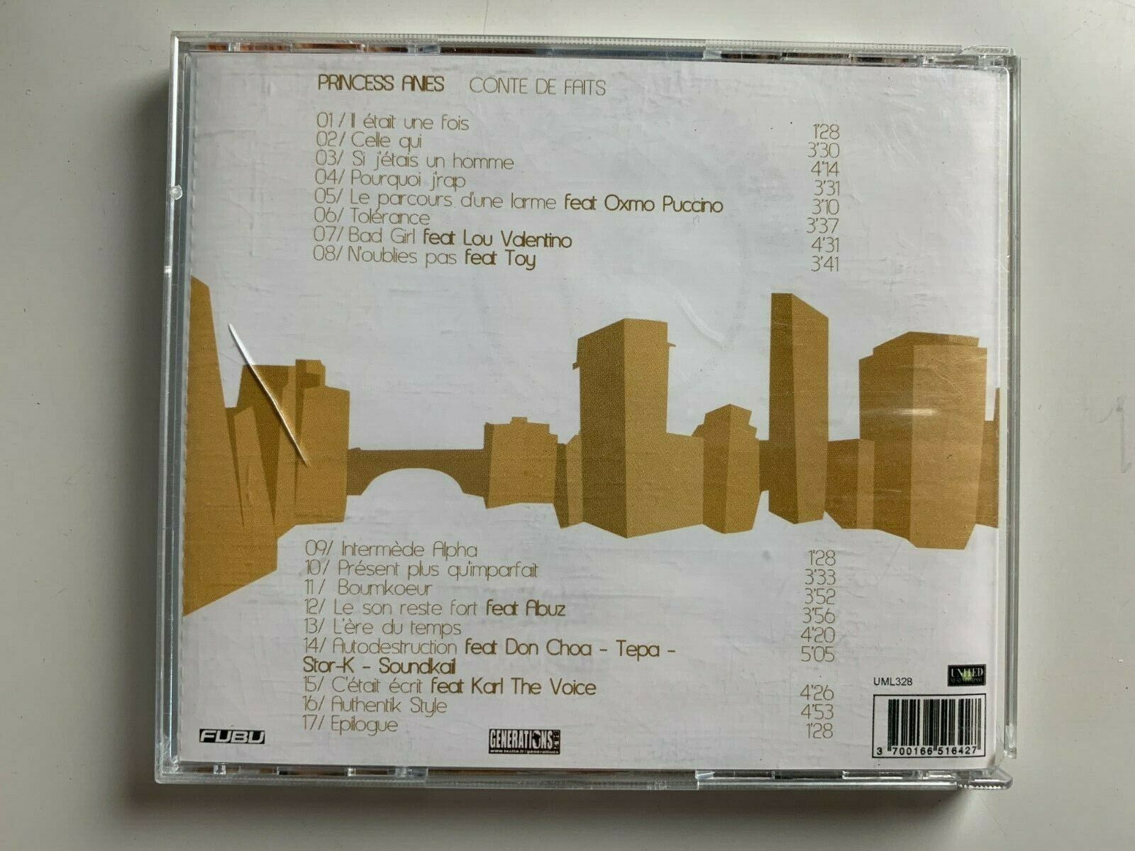 CDs: Princess Anies - Conte de Faits    '2002 – Gebraucht aus St. Gallen von elk2021 3