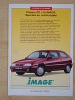 Citroen ZX 1,6i Image - Holländischer Prospekt - P1653