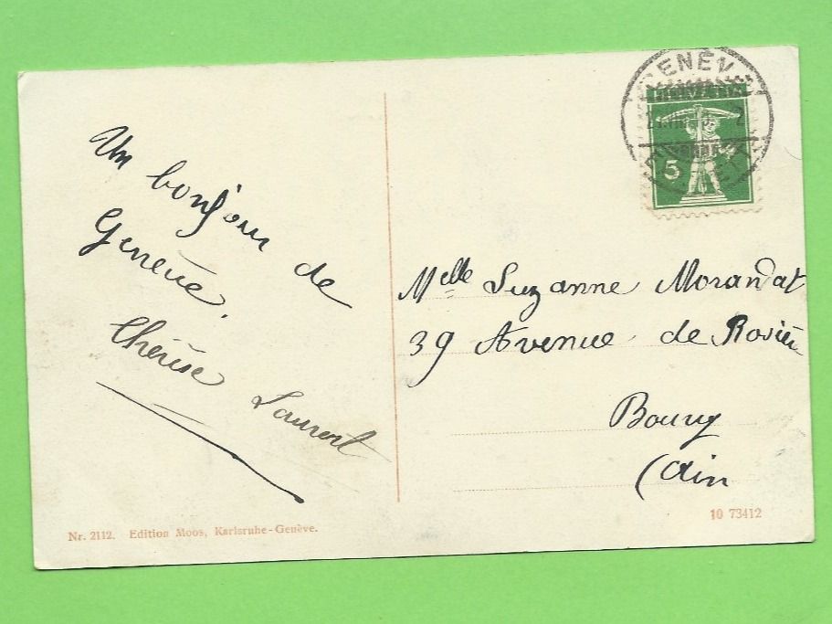 Cartoline postali: Genève, Le Port – Usato da Zürich venduto da t24_de 1