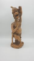 Balinesische Holzfigur Krieger, handgeschnitzt, Top!