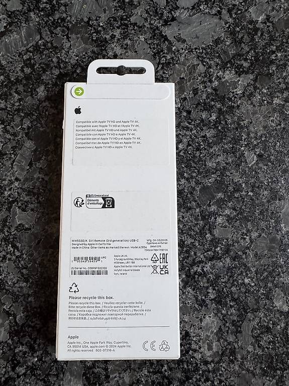 Apple Fernbedienungen: Apple Siri Remote – Neu und originalverpackt aus Villarzel von Matt-93 1