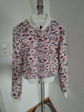 LETZTE CHANCE MSGM Jacke mit Blumen Gr. 34-36 neuwertig