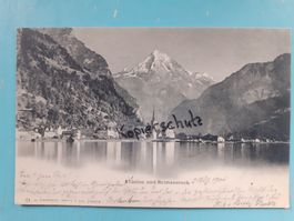 Flüelen und Bristenstock um 1901 AK Uri