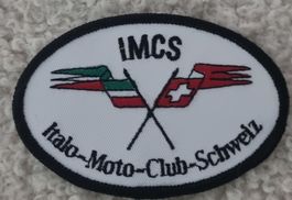 IMCS Italo-Moto-Club-Schweiz Aufnäher / Patch Oldtimer