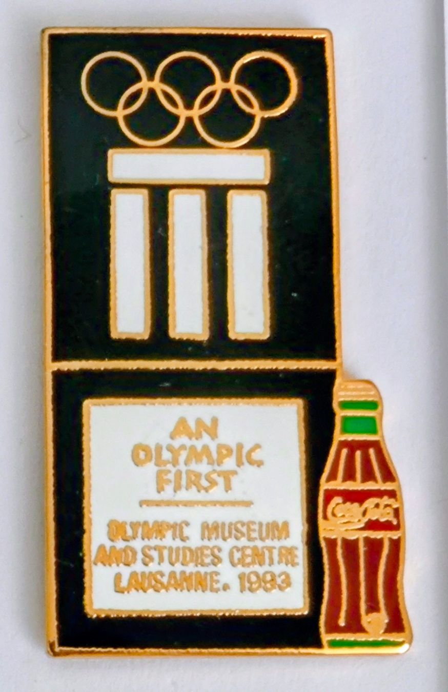 Coca-Cola Placchette & Badge: Coca-Cola  Olympia Pin – Usato da Pfäffikon ZH venduto da Colacity