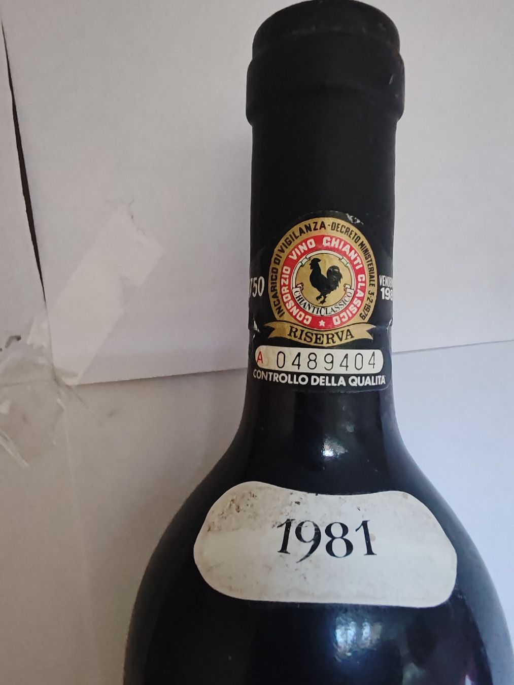Vino: Chianti Classico Riserva La Selvanella 1981 Melini – Usato da Wila venduto da neu_s8qs 4