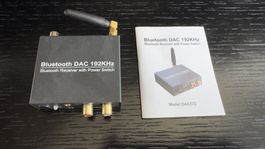 DAC Audio Converter Digital Optisch zu Analog