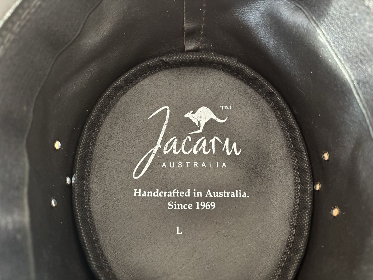 Copricapi, berretti & cappellini: Brauner Jacaru Australia Outback-Hut – Usato da Wetzikon ZH venduto da davos74 1