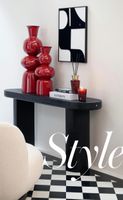 ❤️SHOP THE LOOKl | KONSOLE, BILD und 2 VASEN