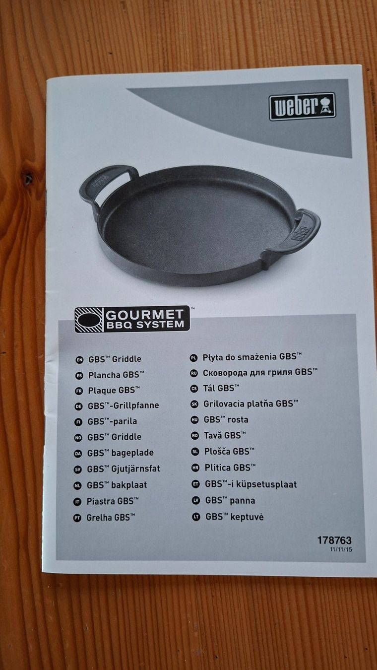 Pfannen: Grillpfanne von Weber – Gebraucht aus Bretzwil von eri_2gck 1