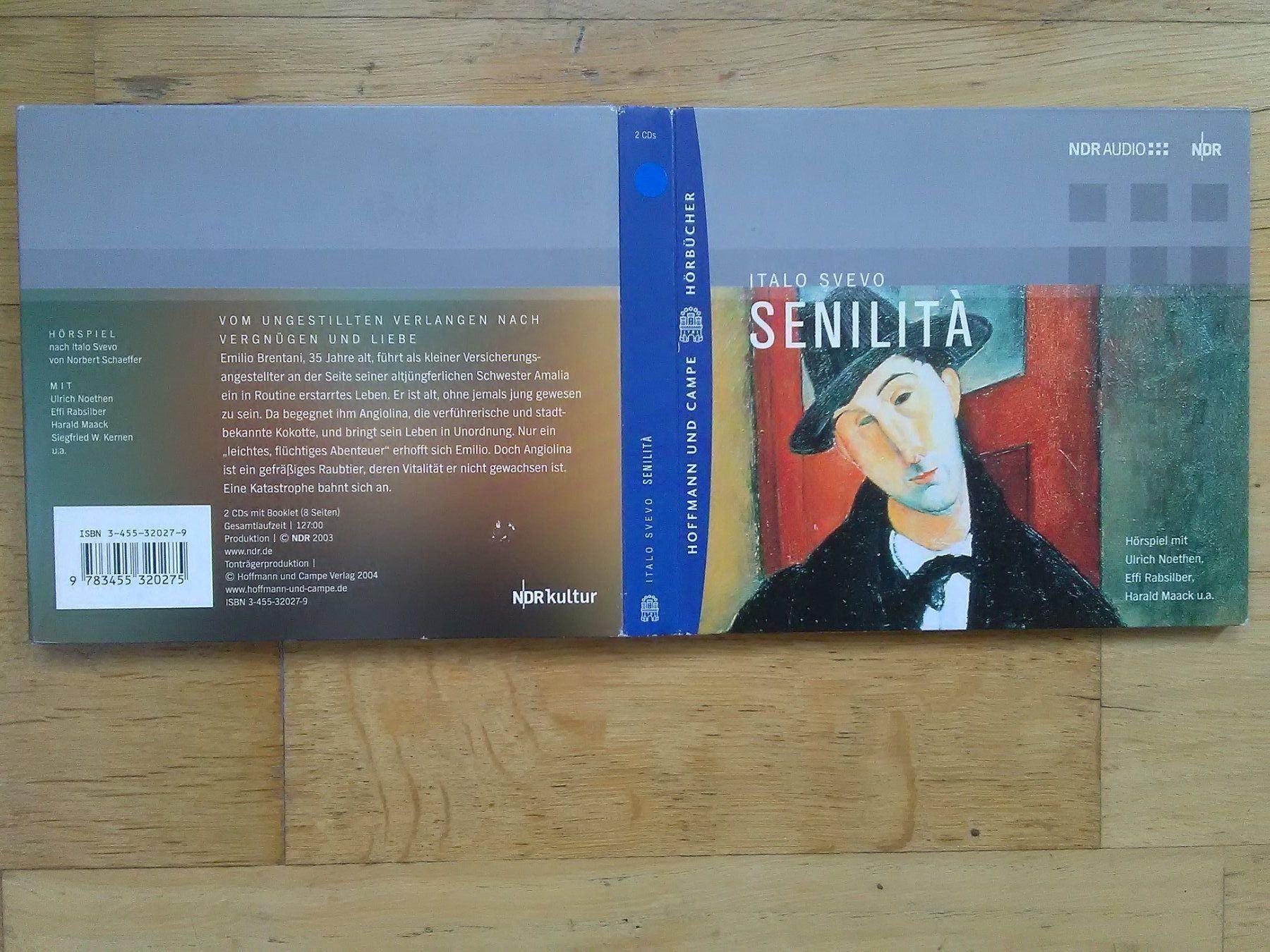 Audiolibri: Senilità - (Italo Devo) – Usato da St.Galllen venduto da elkaphone 2