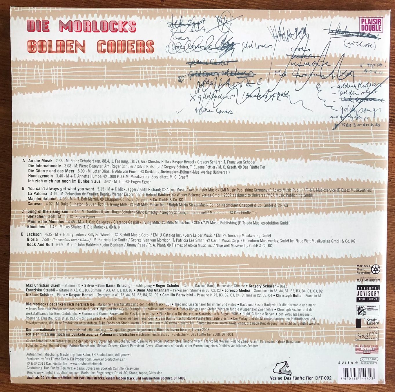 Schallplatten: Die Morlocks – Golden Covers 2LP, Gatefold – Gebraucht aus Luzern von Schlafenicht00 1