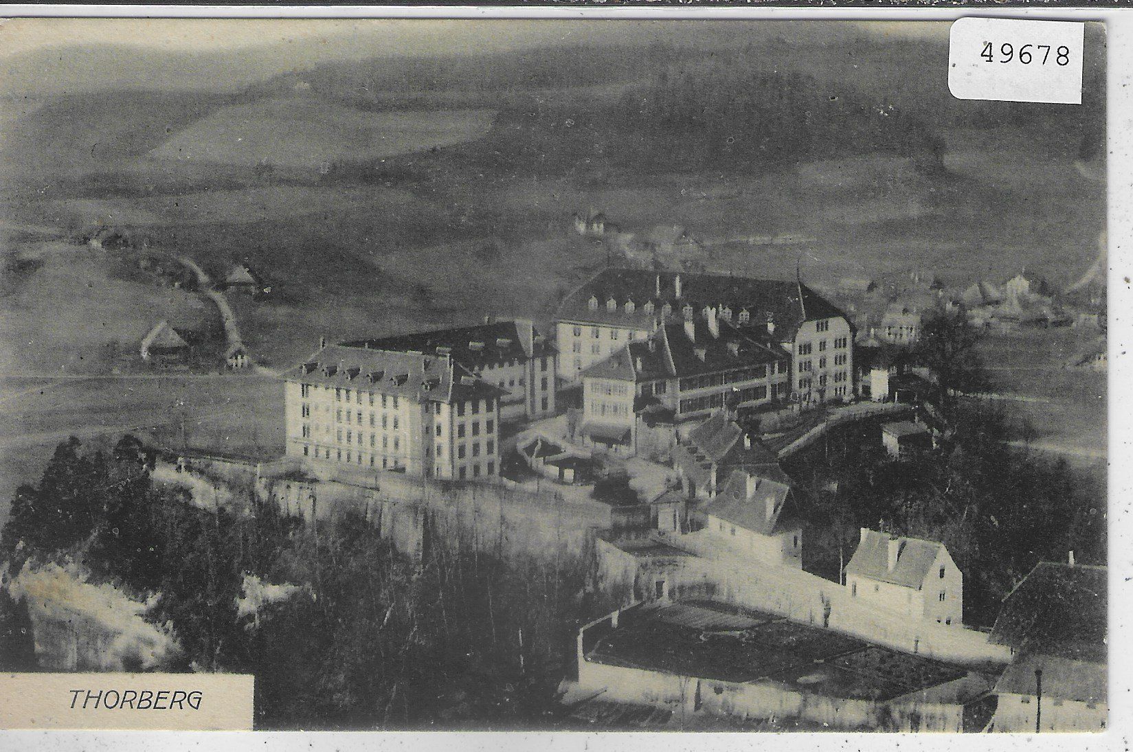 Cartoline postali: Thorberg - Generalansicht – Usato da Ettingen venduto da Kartenplanet
