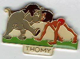 Disney Plaketten & Abzeichen: Thomy Dschungelbuch Mogli Elefäntli – Gebraucht aus Hinterkappelen von Schampus