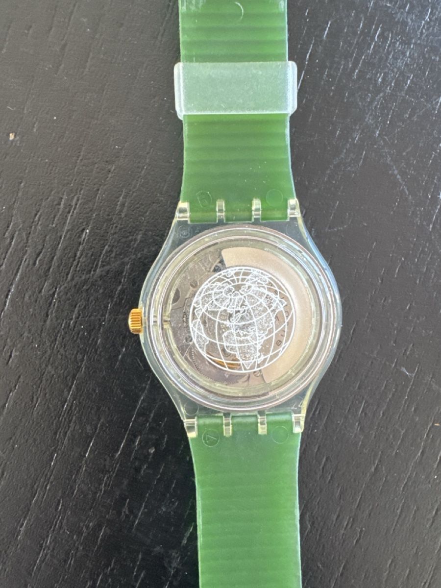 Swatch Montres: Swatch Uhr Automatic Earth Summit 92 neuwertig – Neuf (Voir description) à Hombrechtikon par mr.leu 2