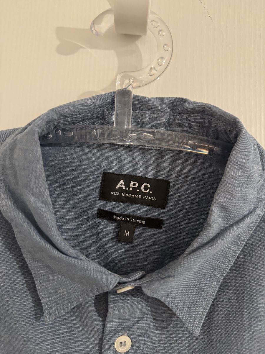 Apc Hemden: A.P.C. Hemd, Grösse M, hellblau, oryginal – Gebraucht aus Wetzikon ZH von Jan_wojt 3