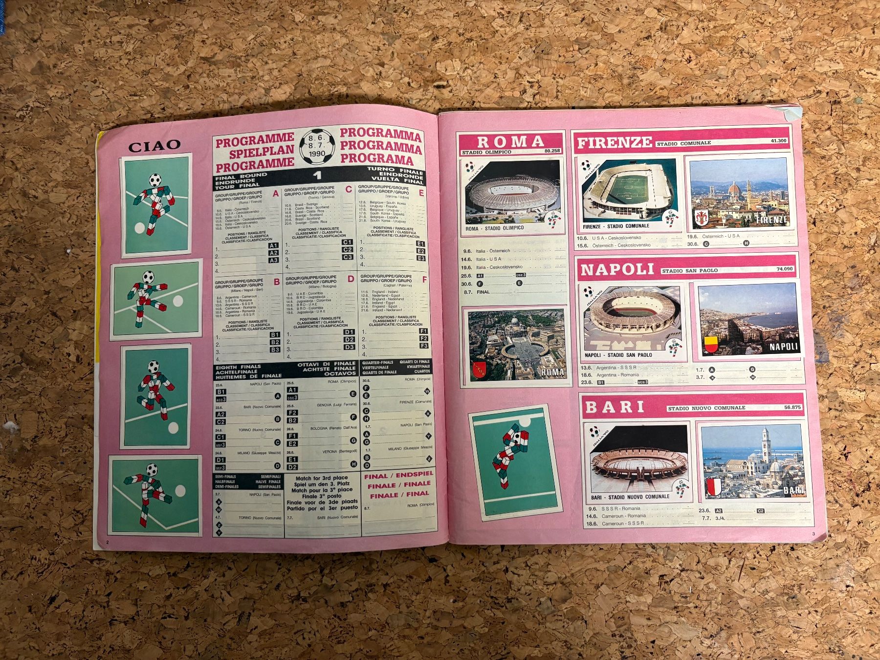 Panini Album: Panini Album Italia 90 – Usato da Rudolfstetten venduto da Clodo1975 2