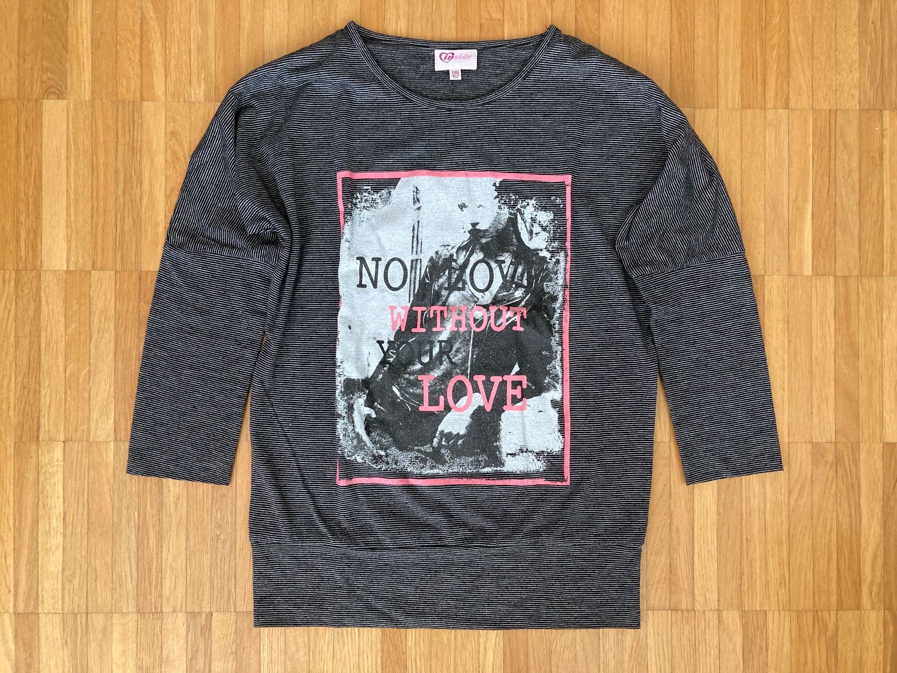 Maglioni & Felpe: 3/4-Armshirt mit Print, Gr. 146/152 – Nuovo (secondo la descrizione) da Basel venduto da Nofretete39 1