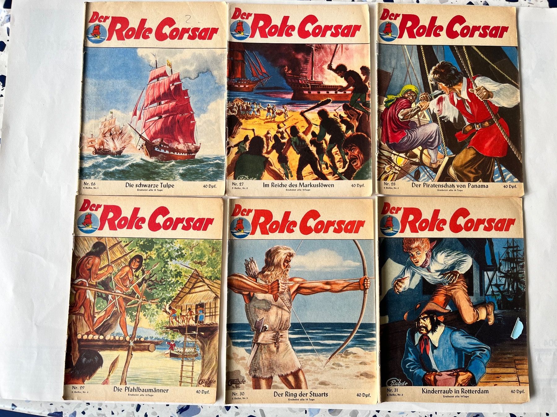 Bücher: Der Rote Corsar – Gebraucht aus Rudolfstetten von Rrst1968