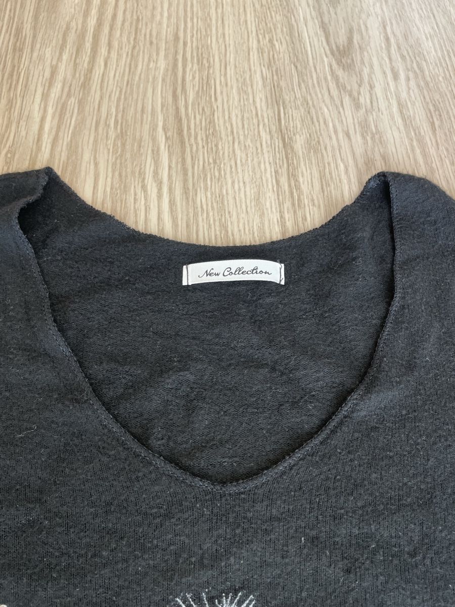 Maglioni & Felpe: Schwarzer Langarmpullover/Shirt mit Pusteblume, L/ XL – Nuovo (secondo la descrizione) da Kaltbrunn venduto da pooc1975 2