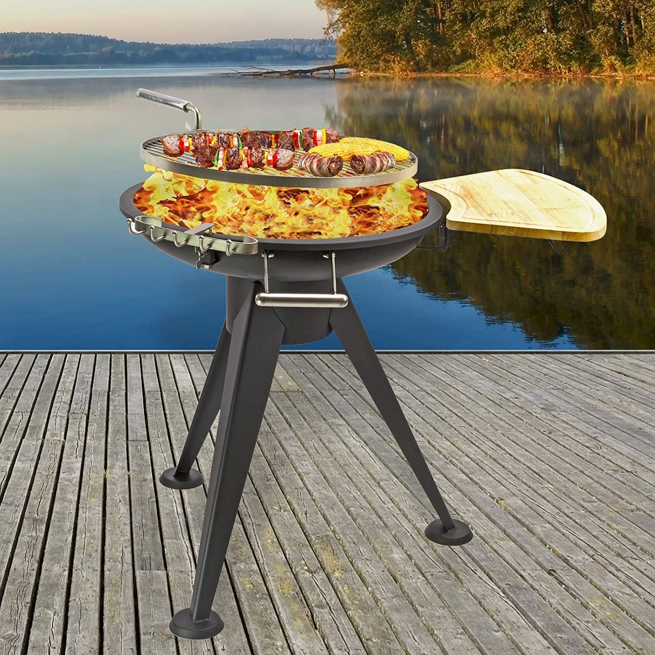 Grils: DEMA Rundgrill 55 cm Nevada – Neuf avec emballage d'origine à Bottighofen par zaap 1