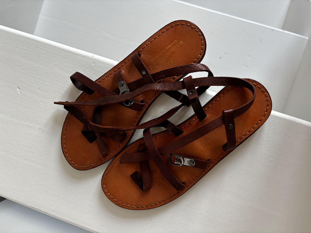 Maison Scotch Damenschuhe: Maison Scotch Sandalen Leder Grösse 36  – Neu (gemäss Beschreibung) aus Stäfa von InesBo