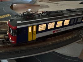 PIKO 96855 SBB Triebwagen + Steuerwagen H0