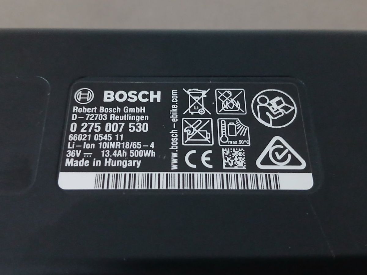 Bosch Akkus: Powerpack 500 Akku - 498Wh 99.6% mit Bosch Messbericht – Gebraucht aus Winterthur von .-thx-. 9