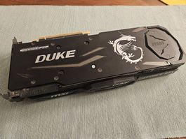 Grafikkarte MSI GeForce RTX 2080 Duke 8G OC
