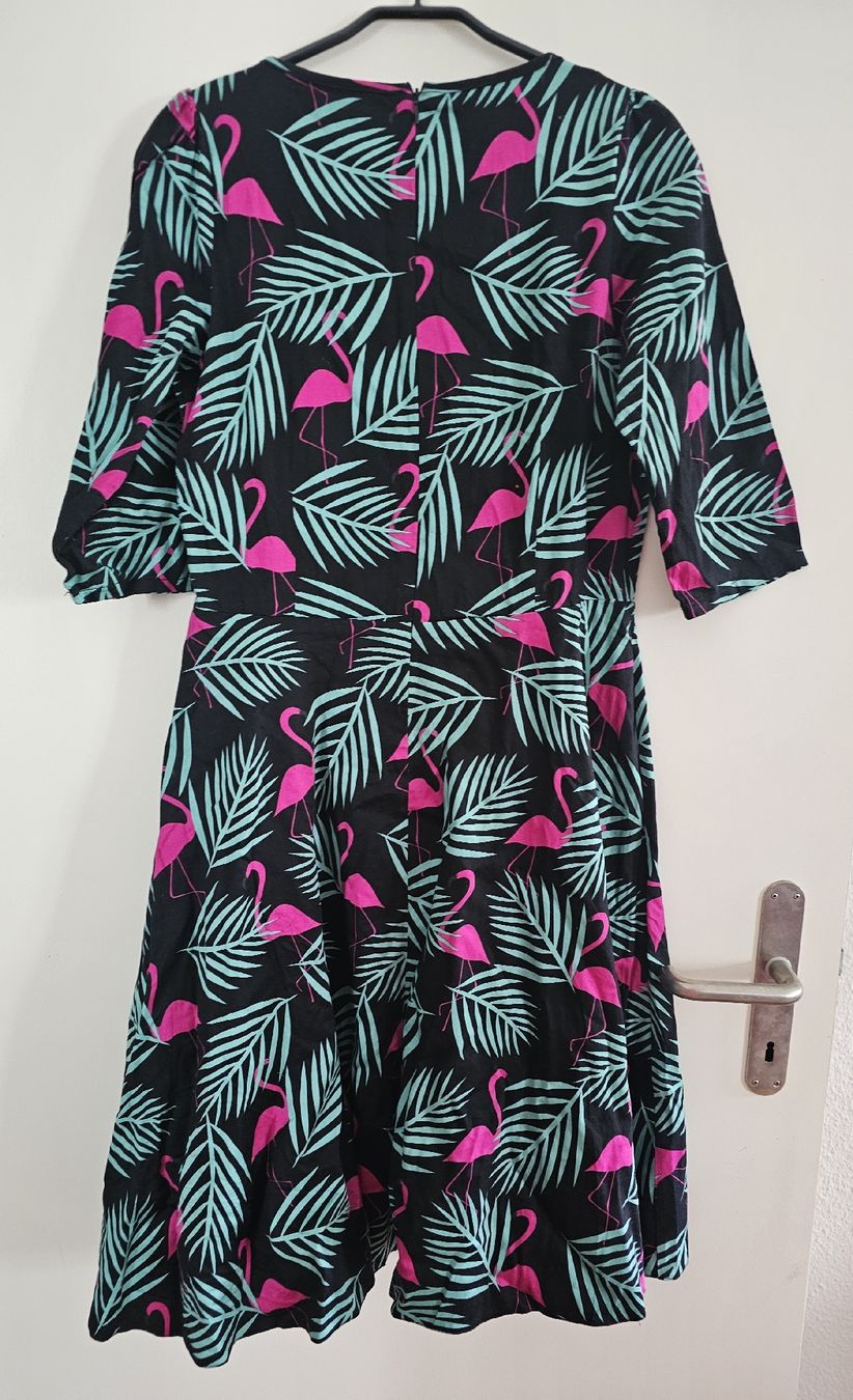 Kleider: Rockabilly Kleid mit Flamingos 50s – Gebraucht aus Zürich von Ada2 2