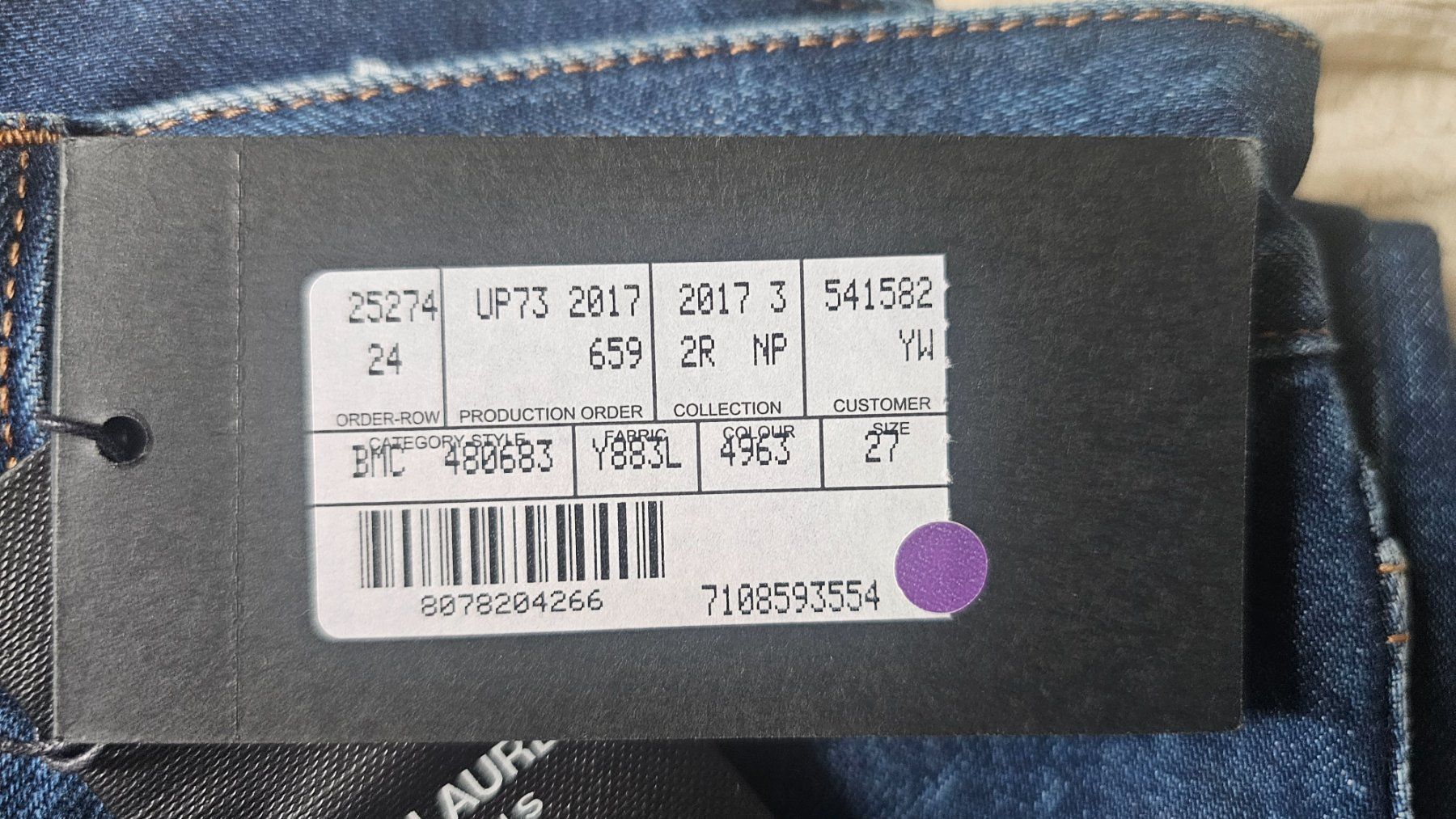 Saint Laurent Jeans: Saint Laurent Denim Jeans taille 27 – Nuovo (secondo la descrizione) da Etoy venduto da angi020 4