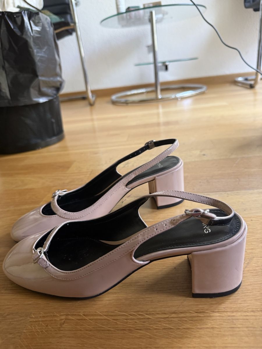 Mango Chaussures femmes: Mango Escarpins Mary Jane Slingback Rose T. 39 – Neuf (Voir description) à Châtelaine par Nilufer777 2