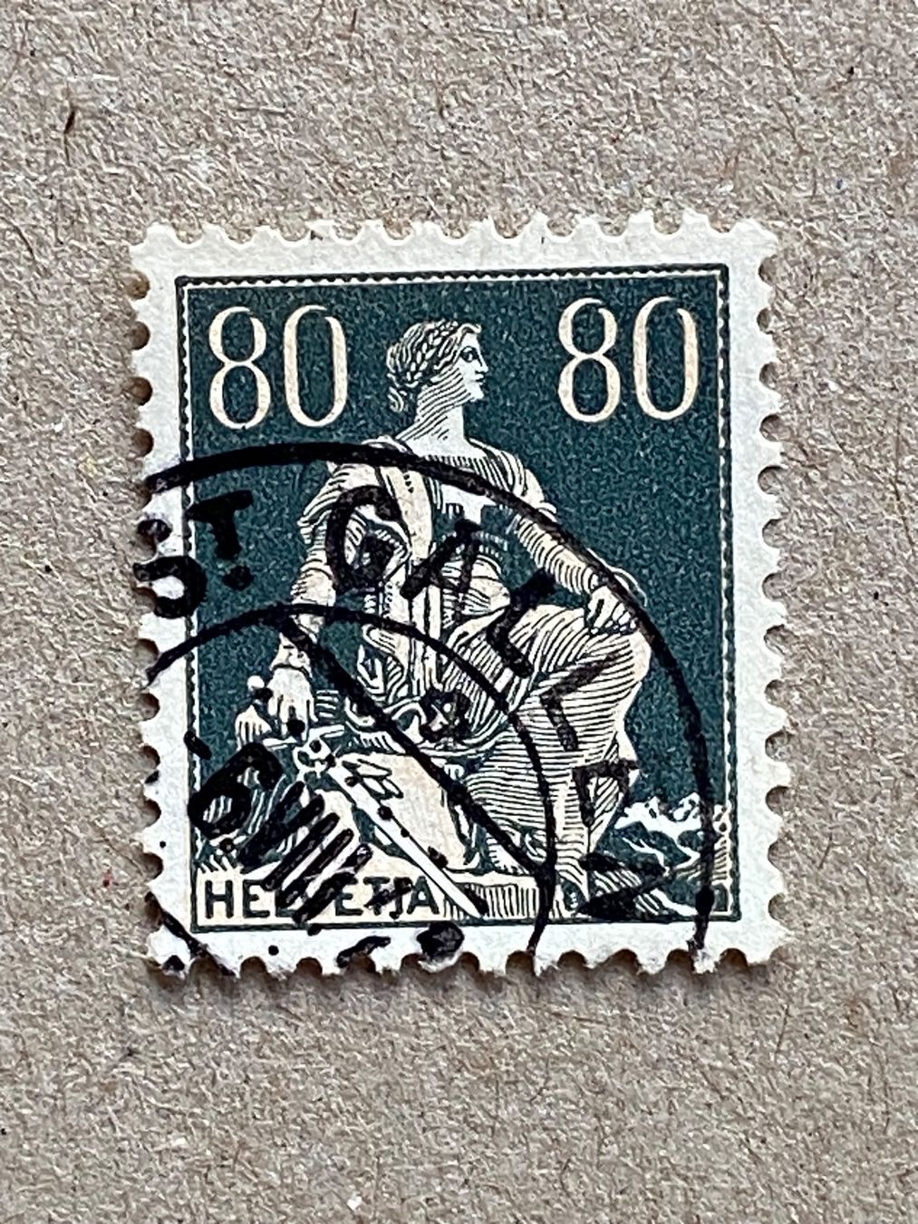 Tutti i francobolli: 141y, St Gallen – Usato da Aarau venduto da hilde47
