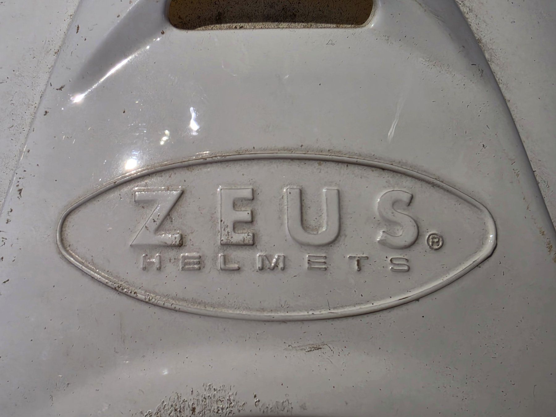 Caschi & visiere: Motorradhelm weiss Grösse M gebraucht – Usato da Mellikon venduto da Musikgarantie 4