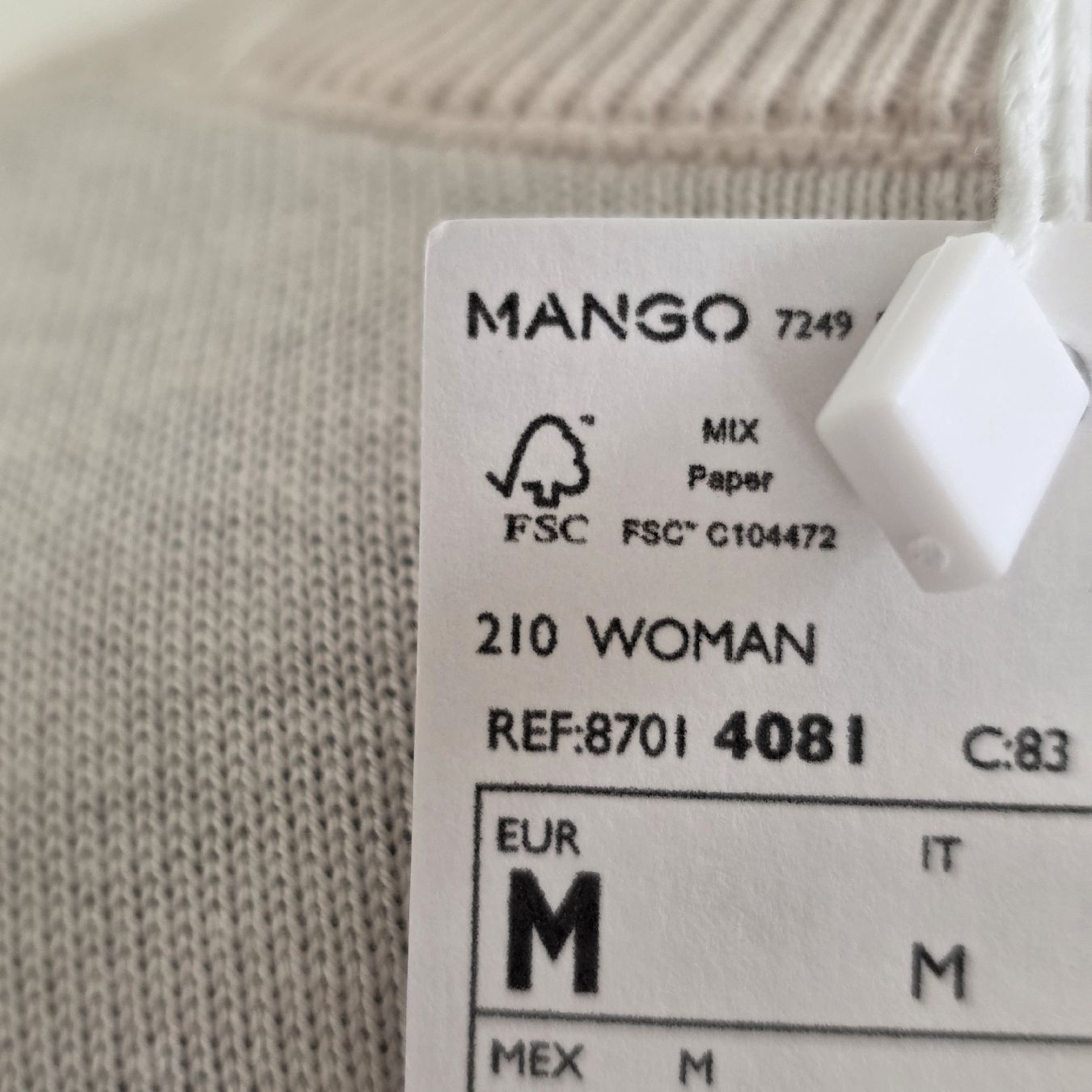 Mango Pullover & Sweatshirts: Pullover rosa Mango Damen Grösse M mit Etikett – Neu und originalverpackt aus Rheinsulz von Gilea 4