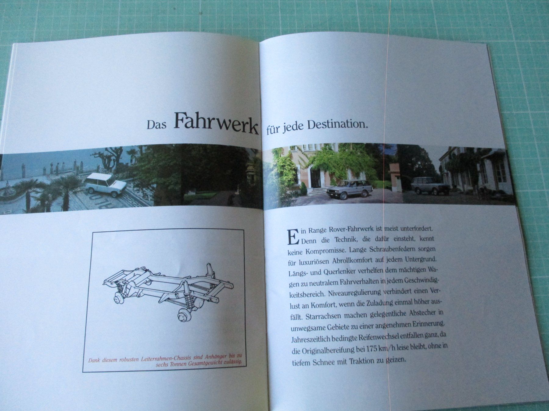Land Rover Documents: Range Rover Broschüre 1990er - – D'occasion à Ottikon Gossau ZH par hokuspokus 7